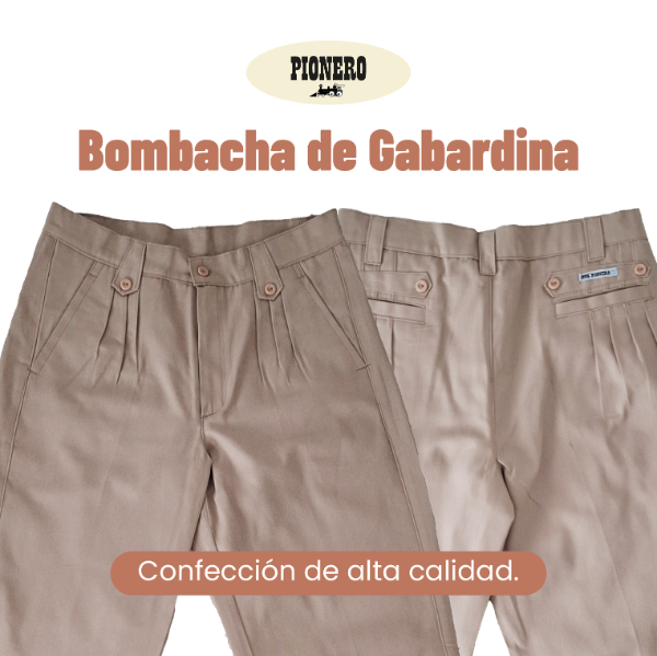Producto - Bombacha Gabardina Beige Unisex