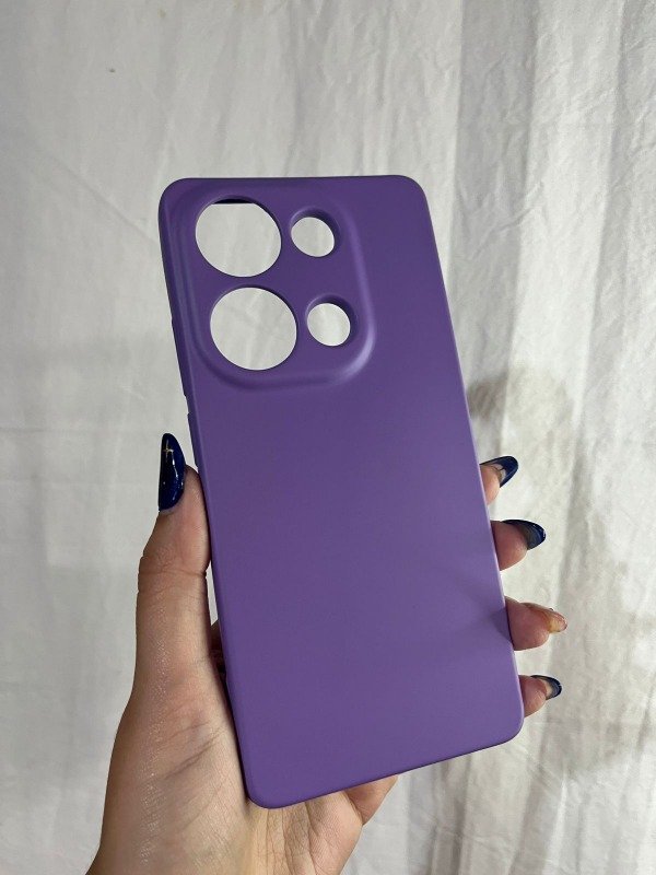 Producto - Xiaomi note 13 pro 4g silicona con felpa violeta