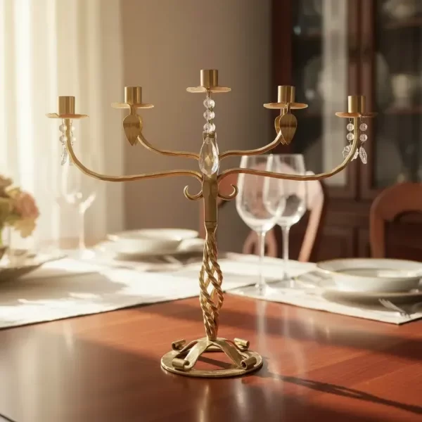 Producto - Candelabro Sueco Sell de 5 velas antiguo