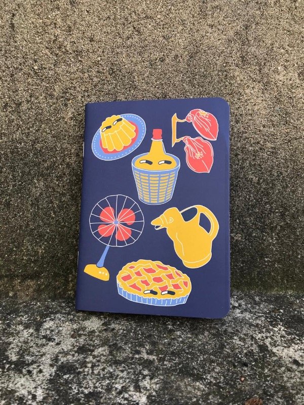 Producto - Cuaderno A6 - Azul.