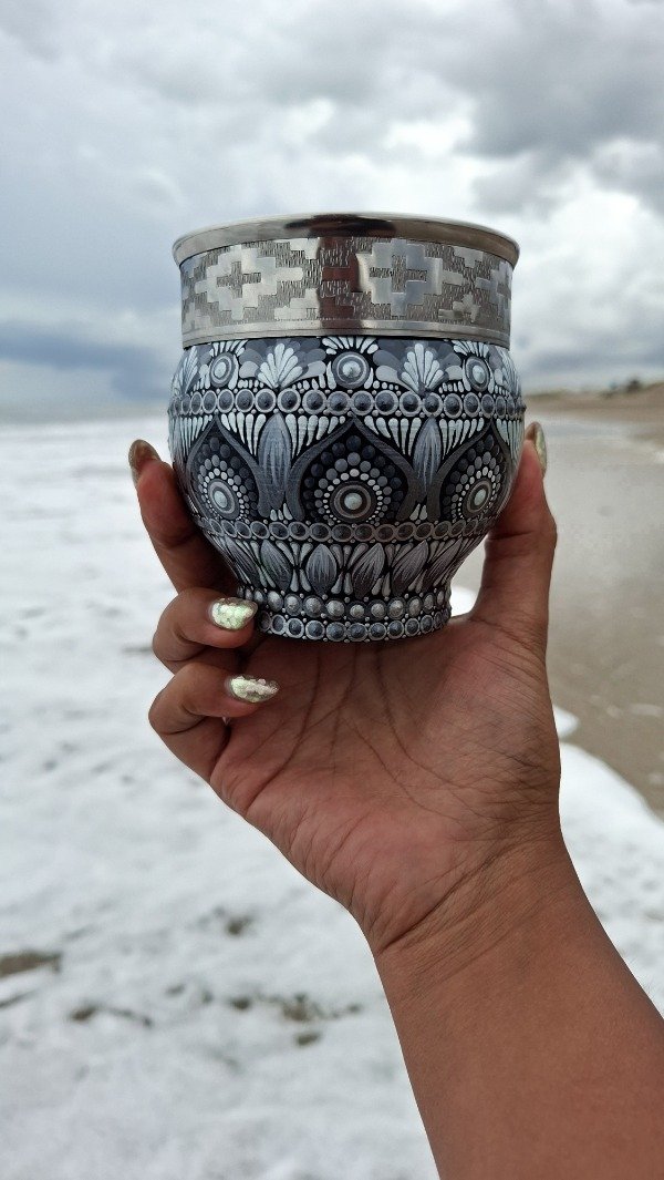 Producto - Imperial "Copa" Mandala Plata (En Stock)