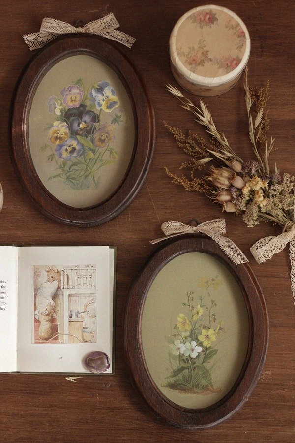 Producto - Set de Cuadros "Heartsease"