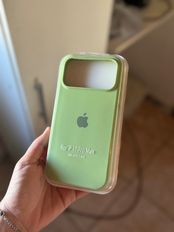 Producto - Silicone Case Verde Pastel