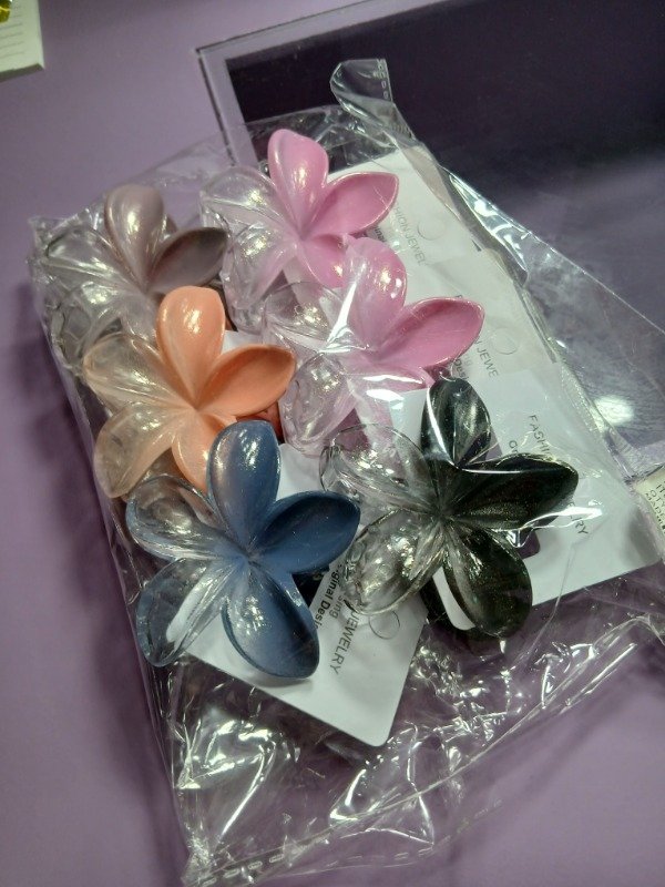 Producto - Broche x 6 flor fashion jewelry