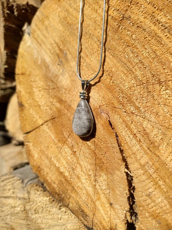 Producto - Obsidiana Plata Gota