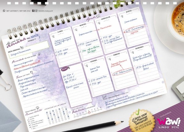 Producto - Planners semanal