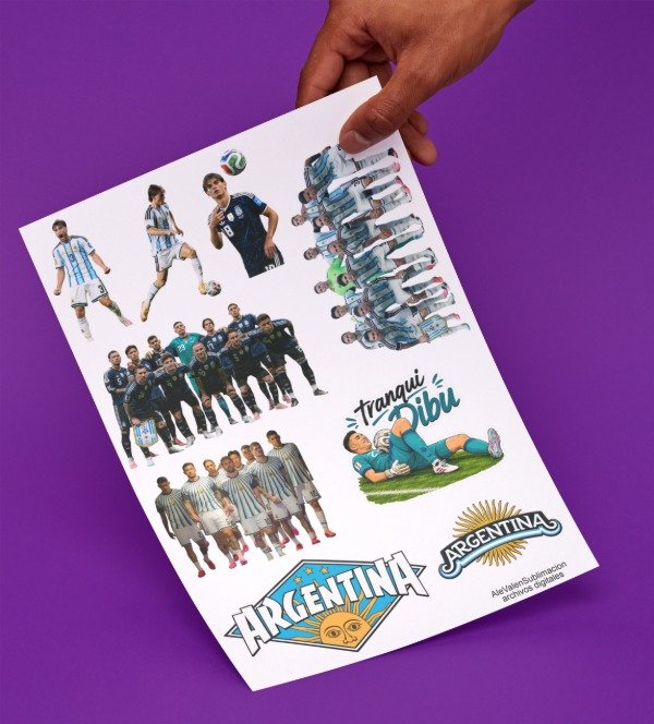 Producto - Stickers de la Selección Argentina - 2