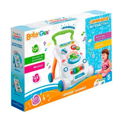 Producto - CAMINADOR INTERACTIVO CON LUZ Y SONIDO EN CAJA 46X35CM -