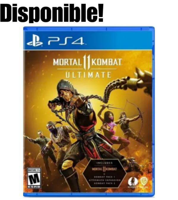 Producto - Mortal Kombat 11 Ultimate Juego Físico Usado PS4