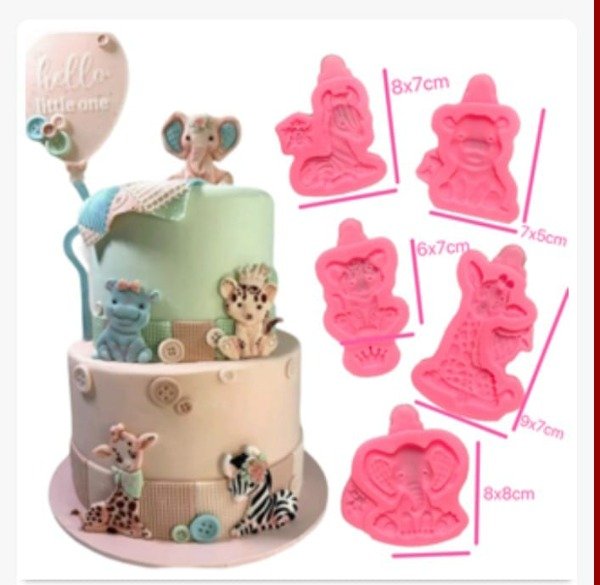 Producto - ANIMALITOS DE LA SELVA X 5  CF1812