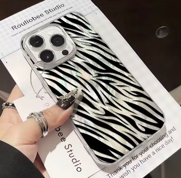 Producto - Case Zebra Plateada