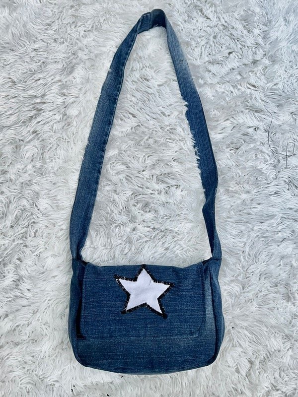 Producto - Mini bag star y2k denim