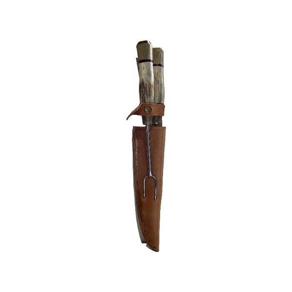 Producto - Art 783 Set parrillero ( pinche+cuchilla) acero carbono 304