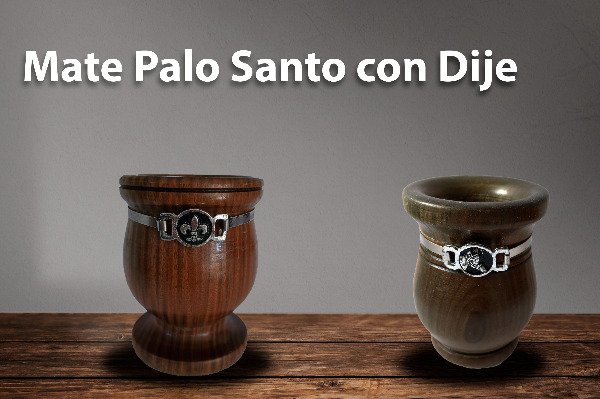 Producto - Mate Palo Santo con dije