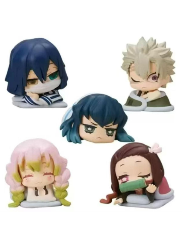 Producto - Demon Slayer set x5 (5CM) - Figura Demon Salyer - Nirostoys