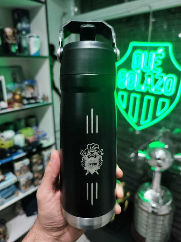 Producto - Botella Gimnasia y Esgrima térmica Frio / Calor con manija 650ml