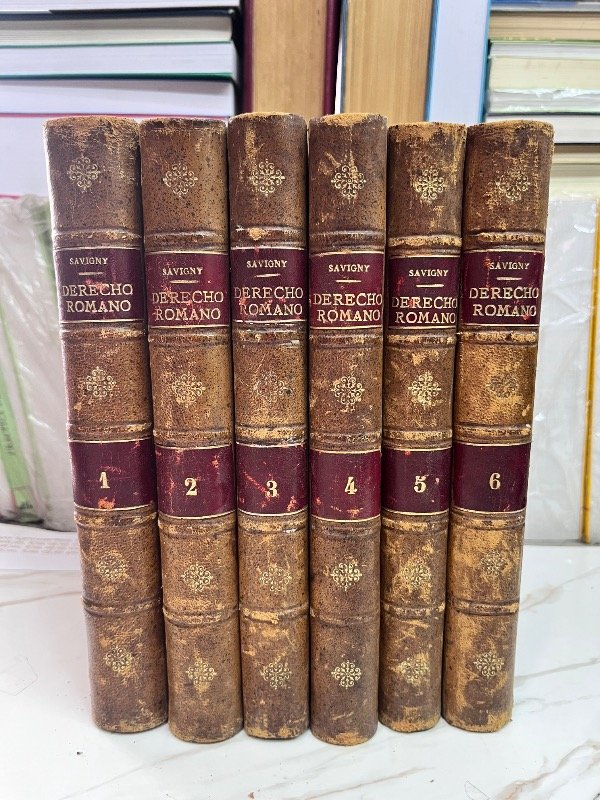Producto - Derecho Romano 6 tomos completo. Savigny - 1