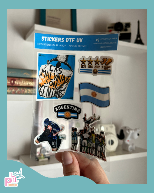 Producto - planchas de stickers - dtf uv - 2