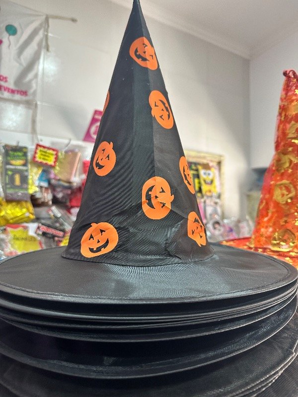 Producto - Sombrero bruja Halloween fondo negro diseños - 1