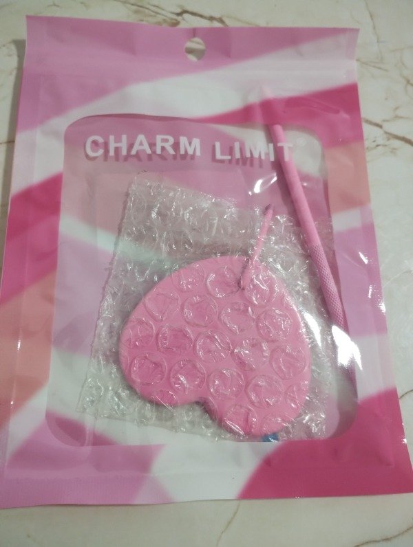 Producto - Espejo corazón rosa