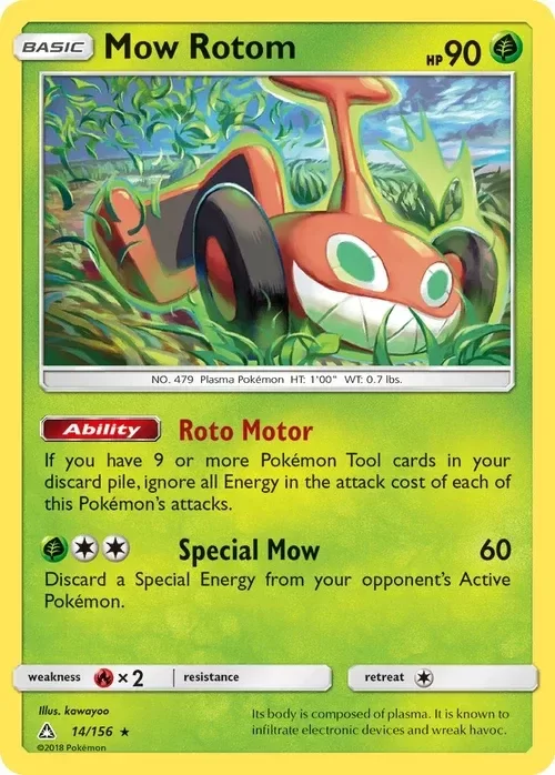 Producto - Mow Rotom - 14/156 - Ultra Prism