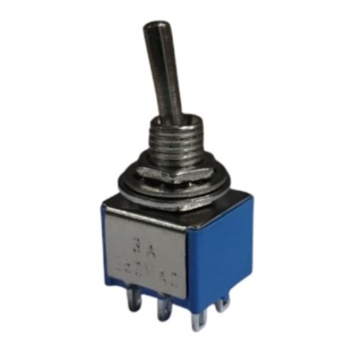 Producto - Llave Palanca Doble ON-OFF-ON 3A 250V para Cable