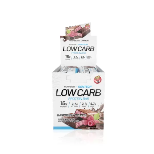 Producto - Low Carb Gentech X 10u Raspberry Crunch