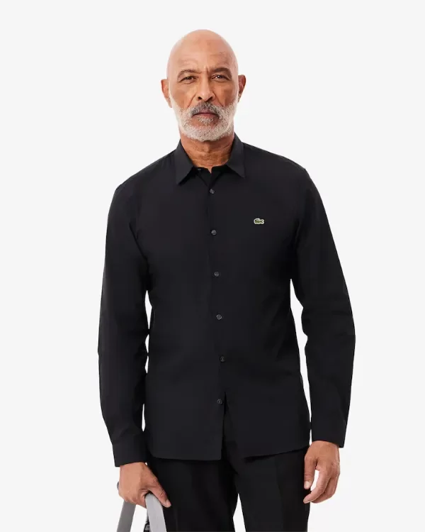 Producto - CAMISA LACOSTE SLIM FIT NEGRA