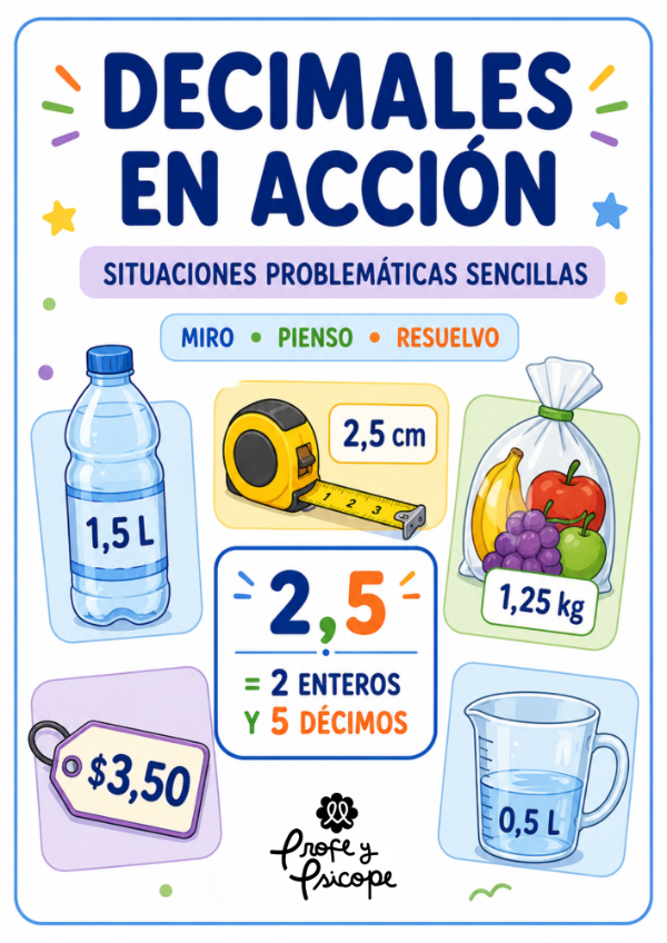 Producto - Decimales en acción: Situaciones problemáticas sencillas - 0