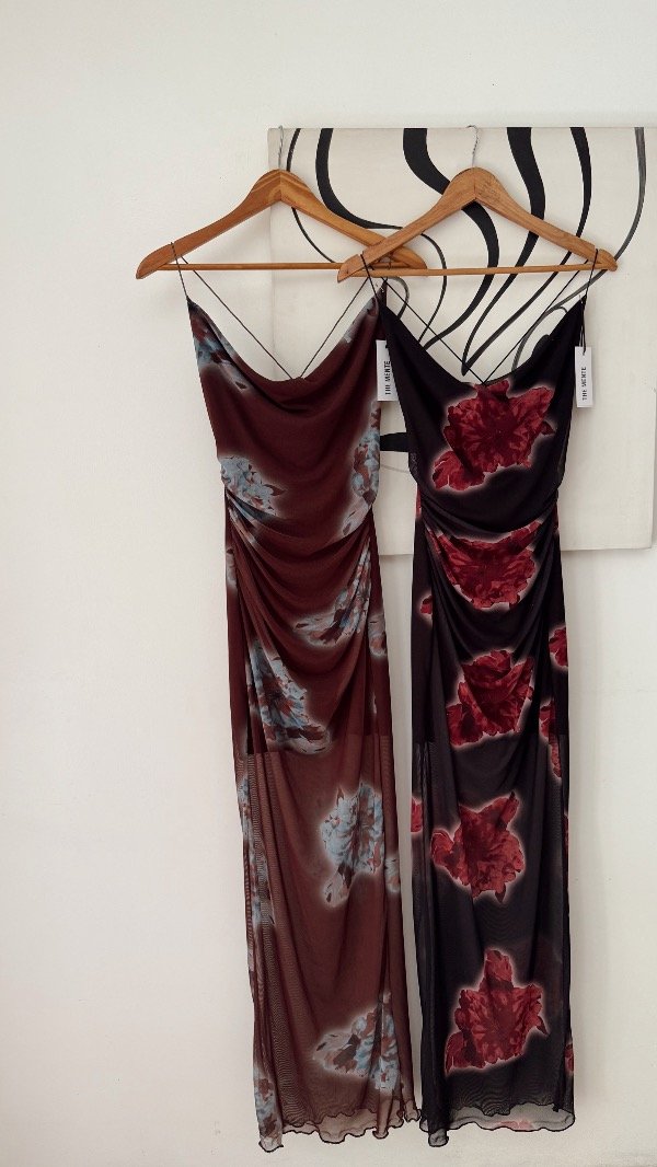 Producto - Vestido rosas microtul