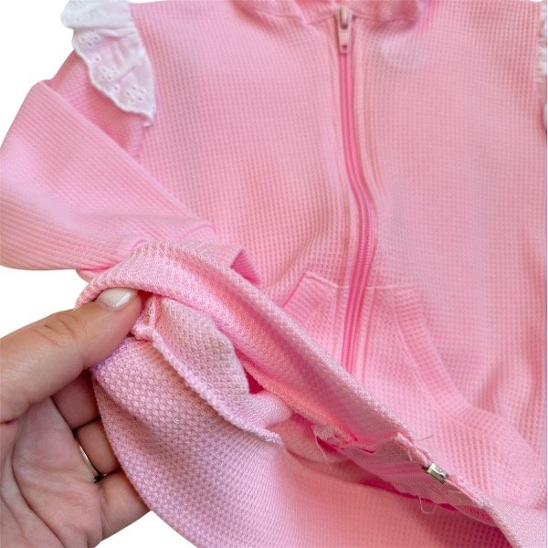 Producto - Campera Waffle con broderie - 2