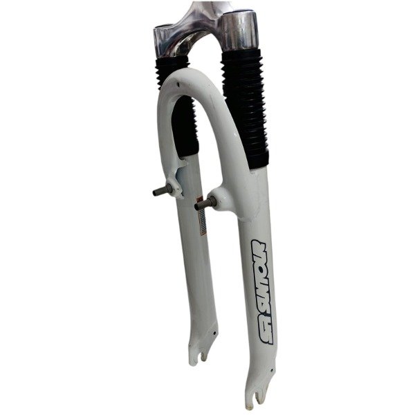Producto - HORQUILLA SUNTOUR BLANCA CON MUELLE RDO26