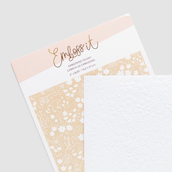 Producto - Carpeta de embossing My Journal 6x8.25