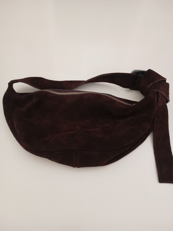 Producto - Cartera gamuza marron