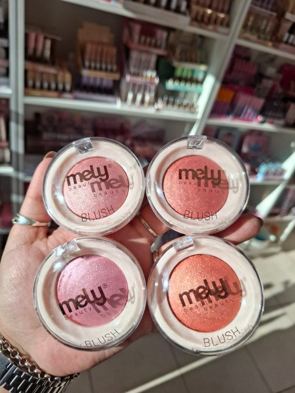 Producto - Rubor/ blush en polvo satinado MELY BEAUTY