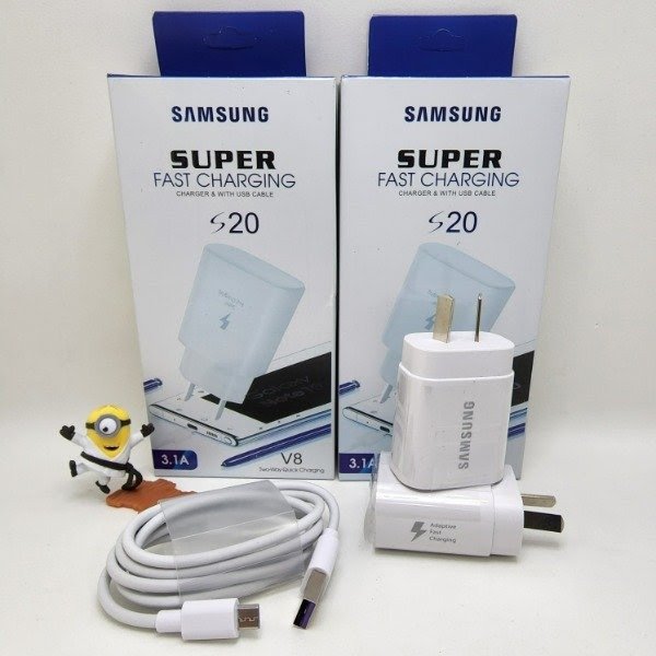 Producto - CARG. SAMSUNG 3.1A - S20 - USB V8