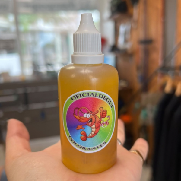Producto - Colorante amarillo 60 cc - Oficial Degui