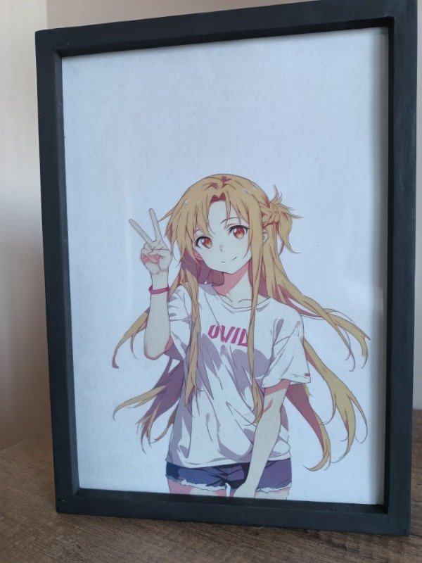 Producto - Asuna Yuuki - Cuadro Iluminado Doble Capa