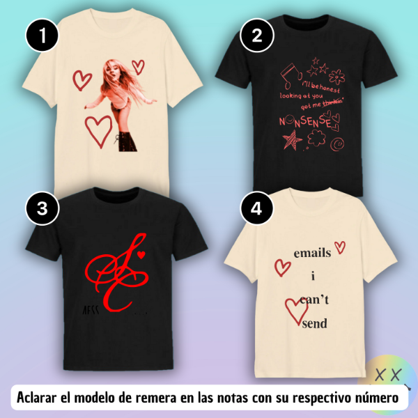 Producto - Remeras Sabrina Carpenter #1
