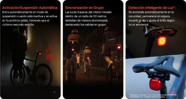 Producto - Luz trasera inteligente ultraligera TL50 - 1