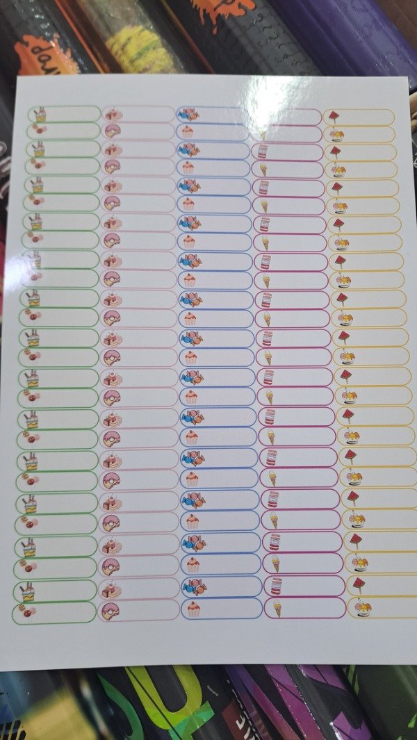 Producto - Oferta etiquetas auto Adhesiva lapices biromes etc