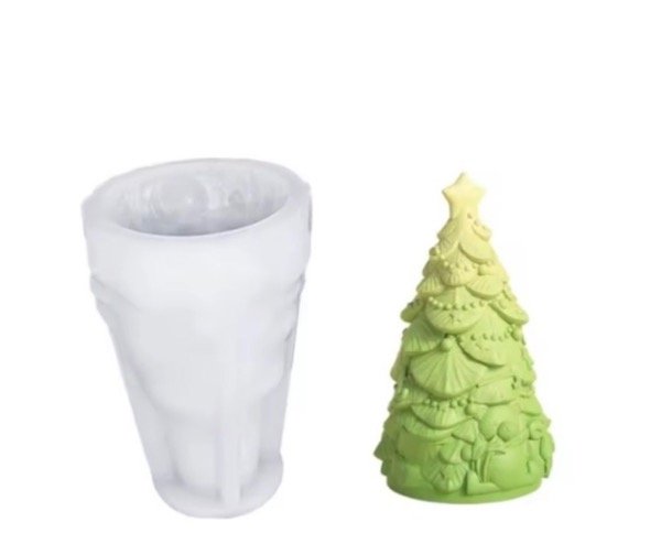Producto - MOLDE SILICONA ARBOL DE NAVIDAD DECORADO - 0