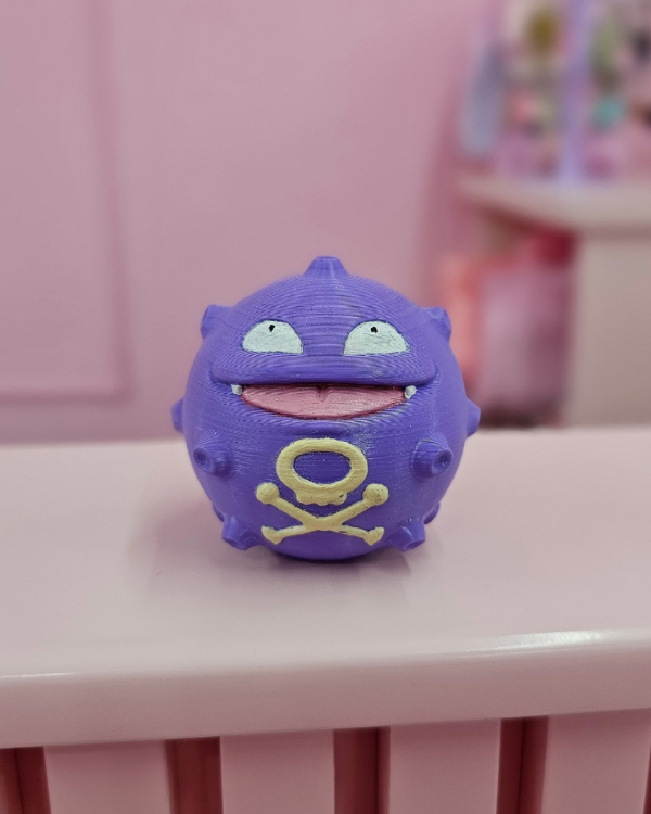 Producto - Figura Koffing 3D (Marca Fekso Store)