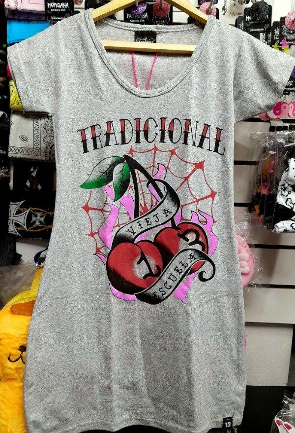Producto - Vestido Tradicional Gris