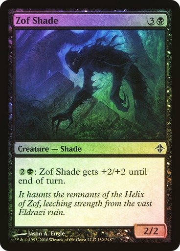 Producto - Zof Shade Foil  Rise of the Eldrazi