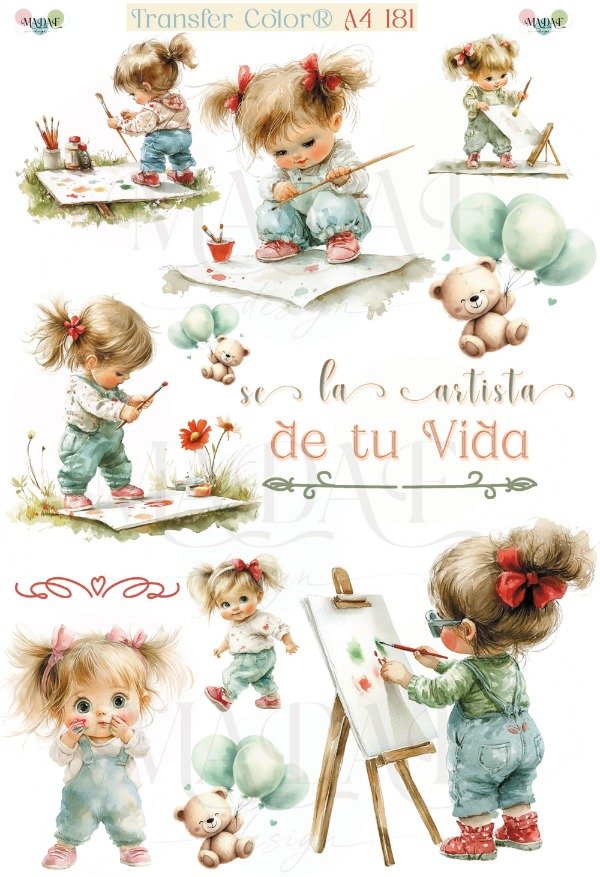 Producto - TRANSFER COLOR A4 181
