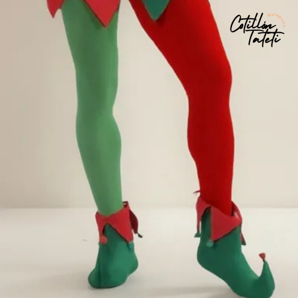 Producto - MEDIAS ELFO NAVIDEÑO 7/8