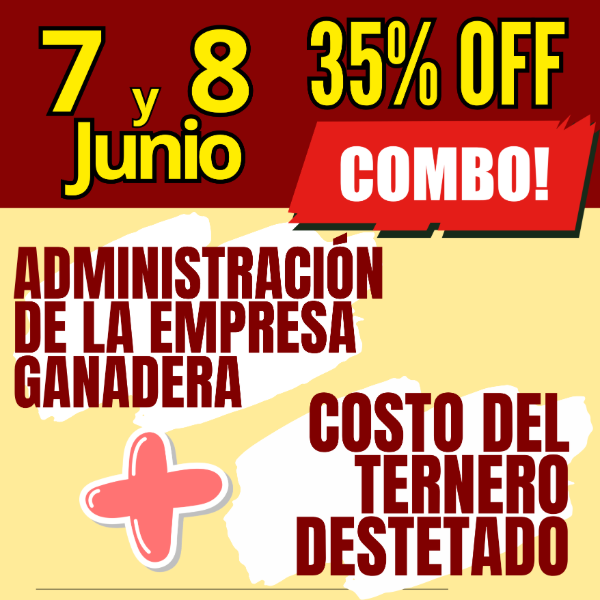 Producto - COMBO 2 CURSOS: Administración Ganadera + Costo del Ternero