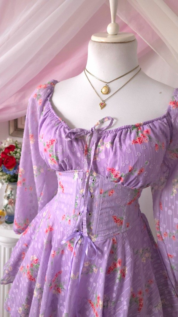 Producto - Vestido Coquette Mia Lila! IMPORTADO NUEVO - 2