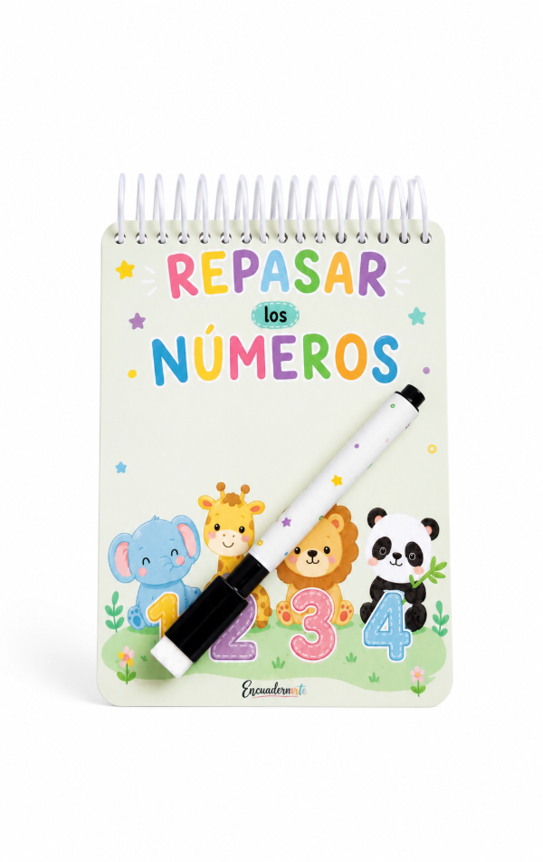 Producto - Cuadernito pizarra números - 0